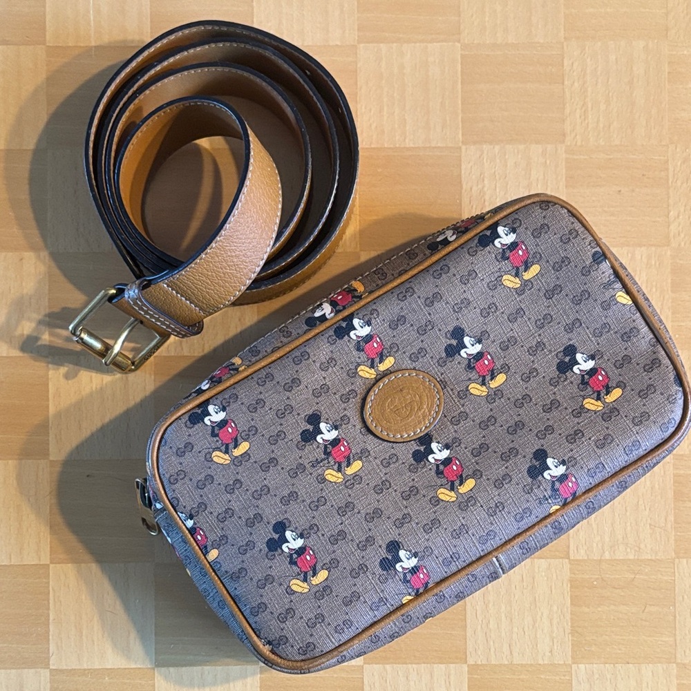 Authentic Gucci X Disney Belt Bag